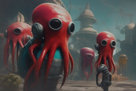 Квест-анимация «Игра в кальмара» от Stars