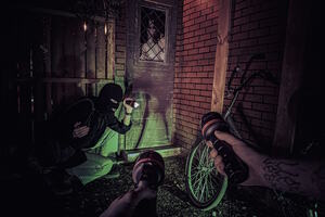 Фотография перформанса Все мы грешные от компании Кибернетика (Фото 1)