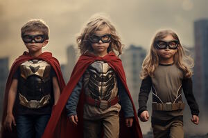 Фотография квеста-анимации Бэтмен от компании First Prazdnik (Фото 1)