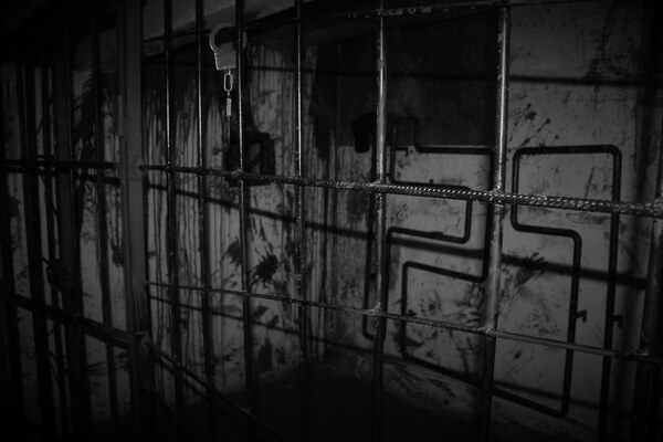 Фотография перформанса «Потрошитель»